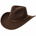 Sombrero Classic Cowboy Marrón de Fieltro