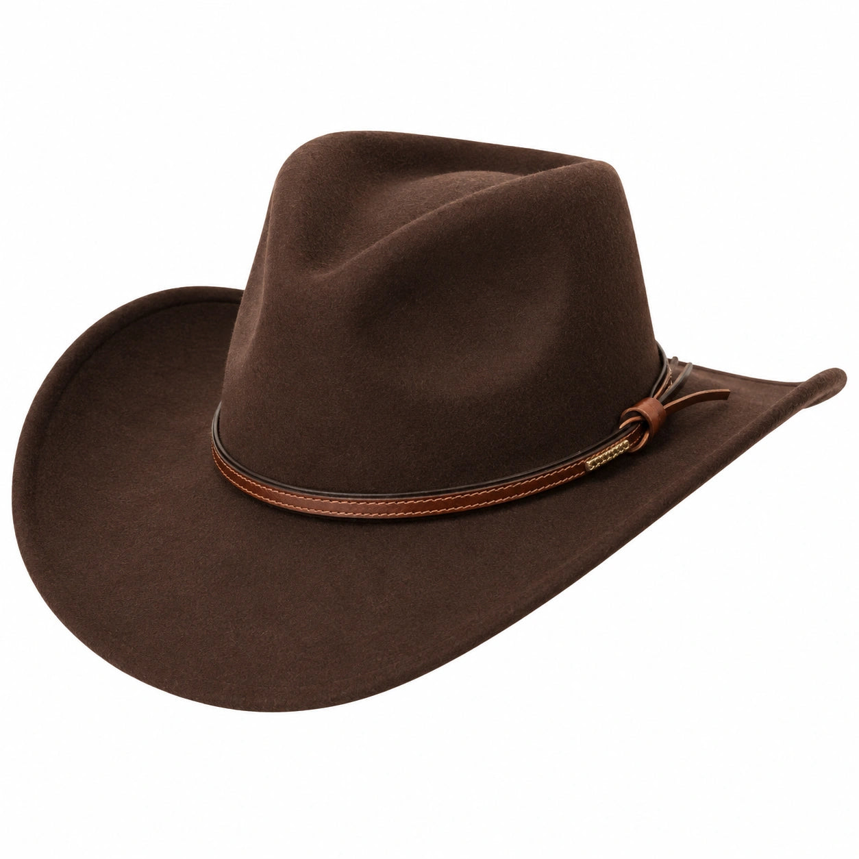Sombrero Classic Cowboy Marrón de Fieltro