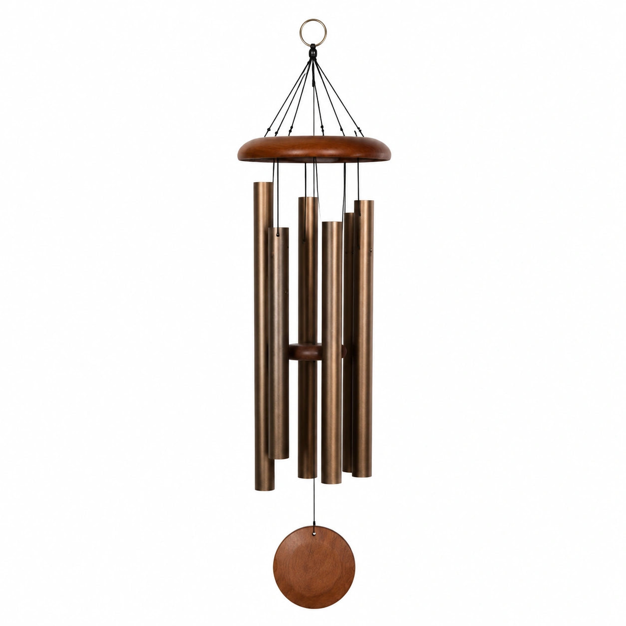 Campanillas de Viento de 90cm para Exterior Marrón
