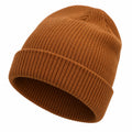 Gorro de Punto Termal Marrón para Invierno
