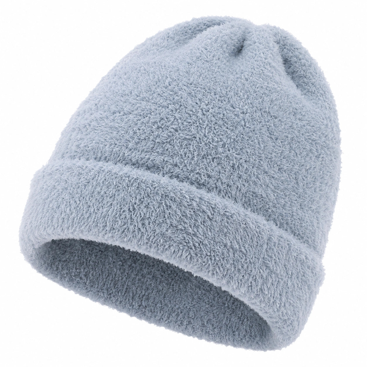 Gorro suave unisex azul claro