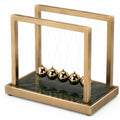 Péndulo de Newton Decorativo Dorado